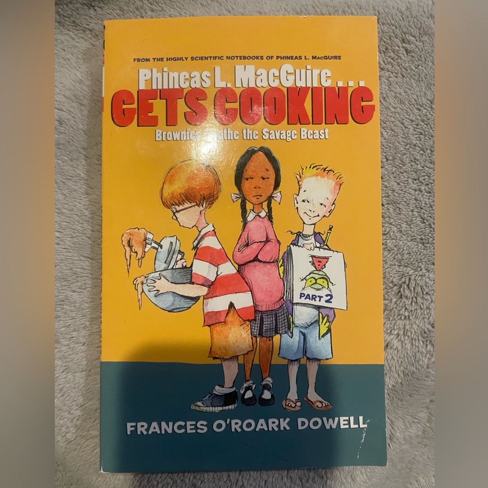 Phi eas GETS COOKING Brownies Soothe The Savage Beast by Frances O’Roark Dowell
